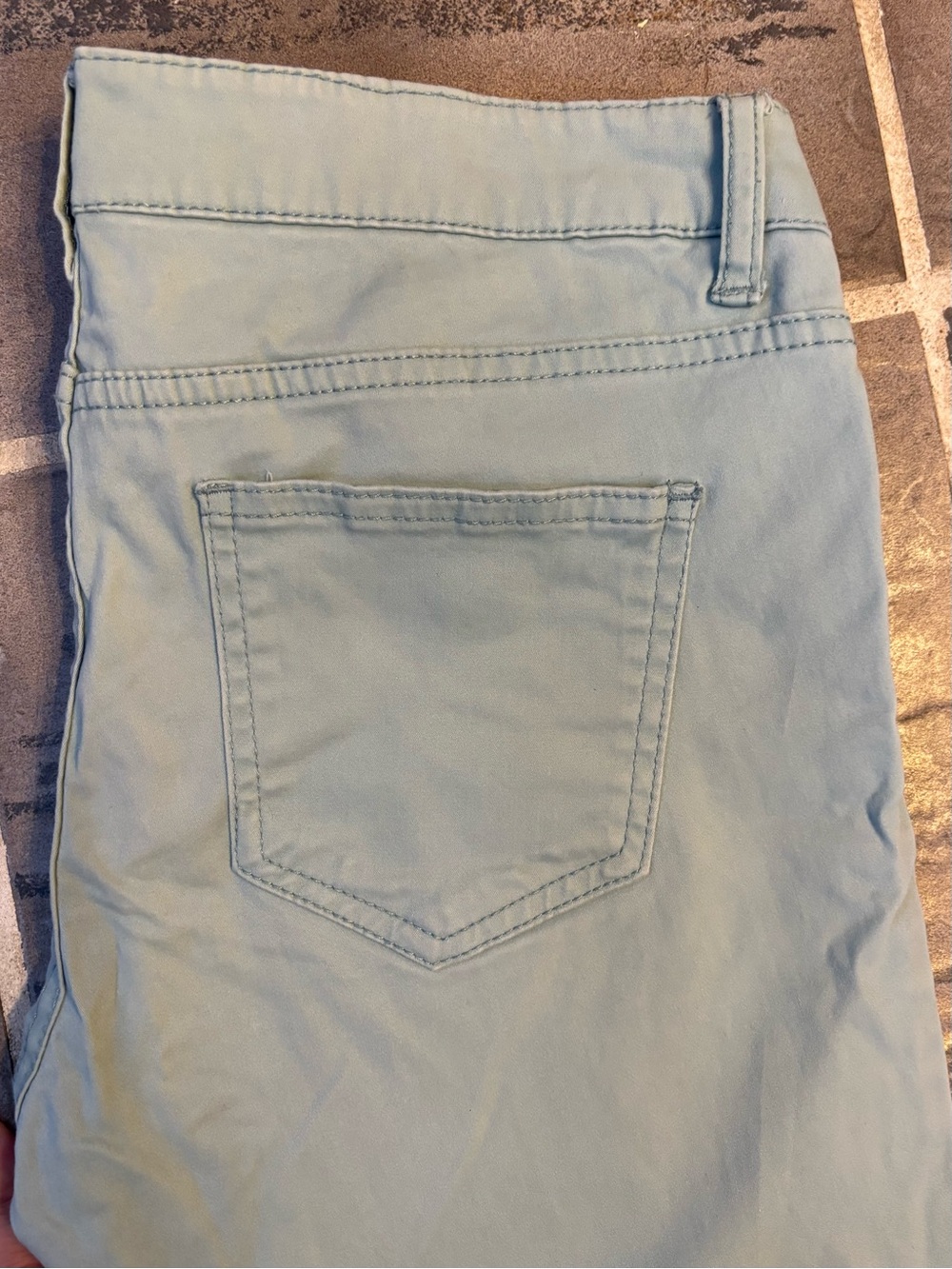 Le Chateau Denim Light Blue Mint Skinny Jeans Pants Size 30